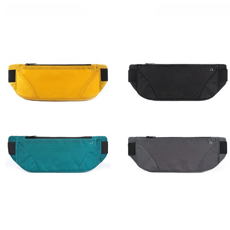 

Colorful Waist Bag Waterproof Waist Bum Bag Running Jogging Belt Pouch Zip Fanny Pack Sport Runner Crossbody Bags Men And Women
