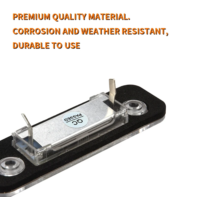 2PCS 12V White LED License Number Plate Light No Error For Ford Fiesta Fusion Mondeo MK2 | Signal Lamp