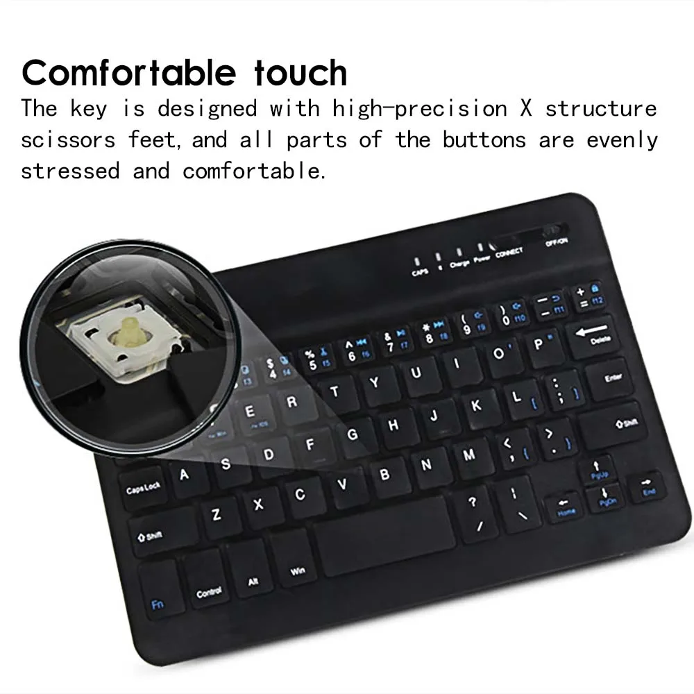 Беспроводная Bluetooth-клавиатура для планшета Acer Iconia A1/B1/Tab 7/Tab 8/Predator 8/Tab B1/Talk S/One 7/One 8 |