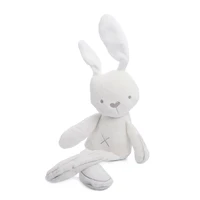 baby rabbit sleeping comfort doll plush toys smooth obedient calm attract kids attention foster kids curiosity