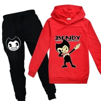 baby boys sweatshirt clothes t shirts pants clothing bendy and the ink machineing kids clothes set outfits childrens hoodies