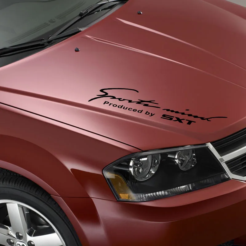 2 шт. автомобилей головной светильник для бровей Наклейка Dodge SXT значок украшения