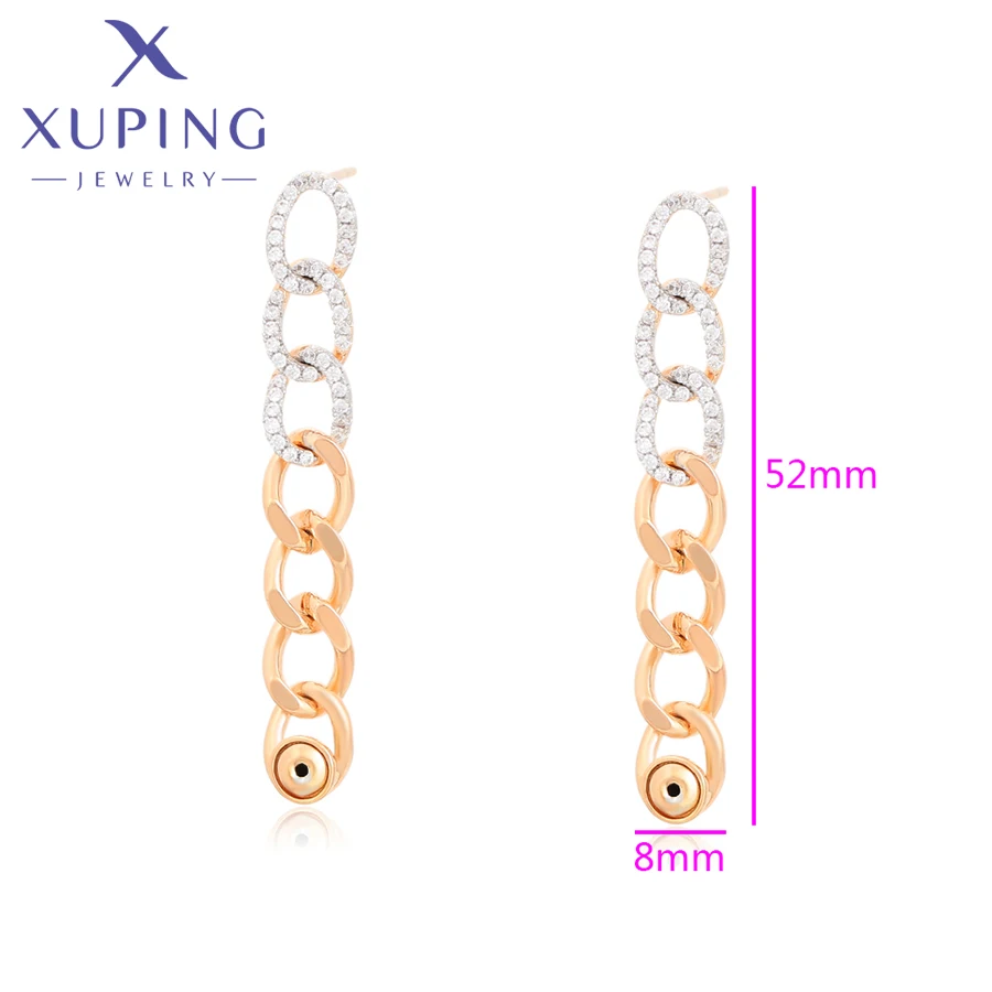 Xuping ювелирные изделия модные серьги в американском стиле для женщин женская