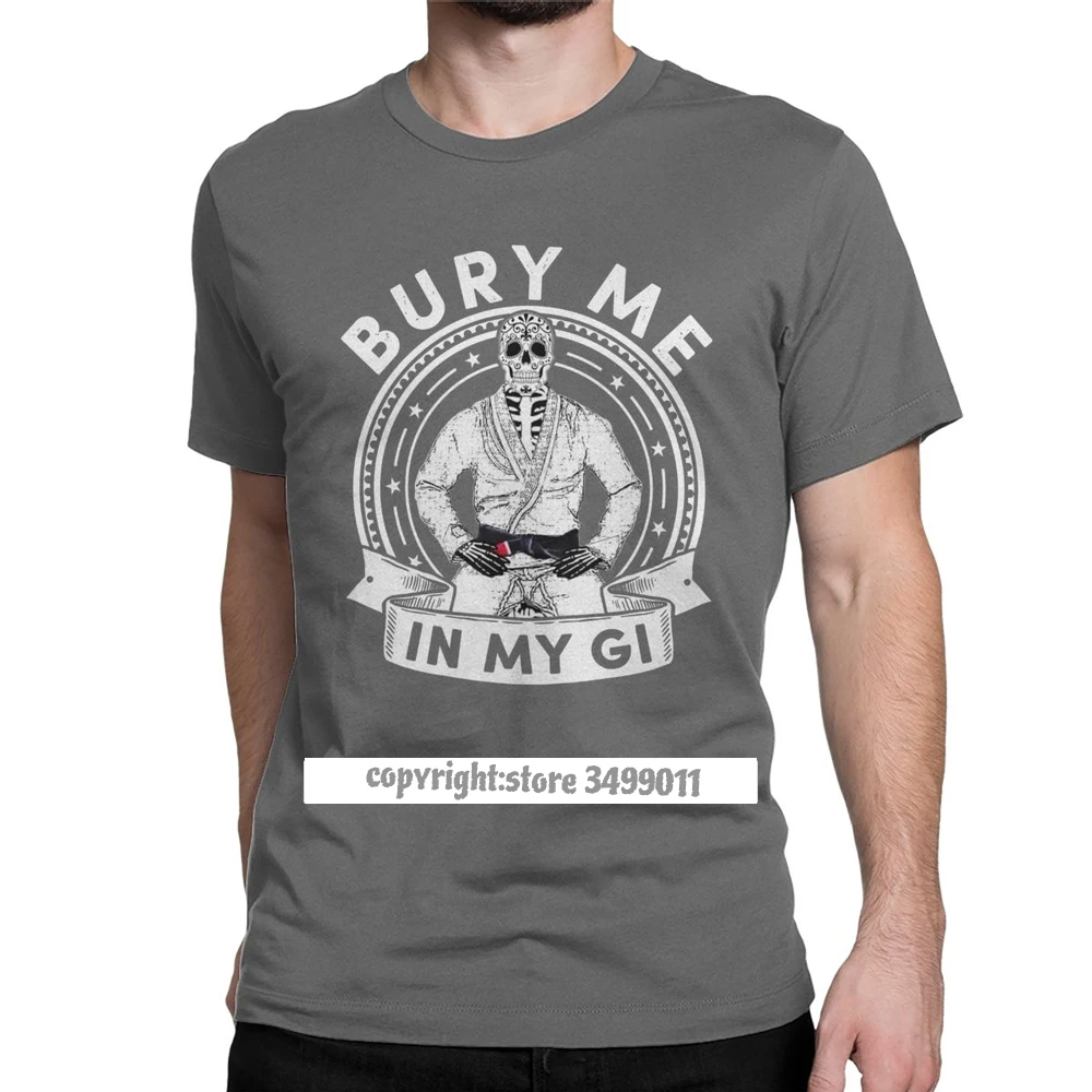 

Футболка мужская с надписью «Bury Me In My Gi»