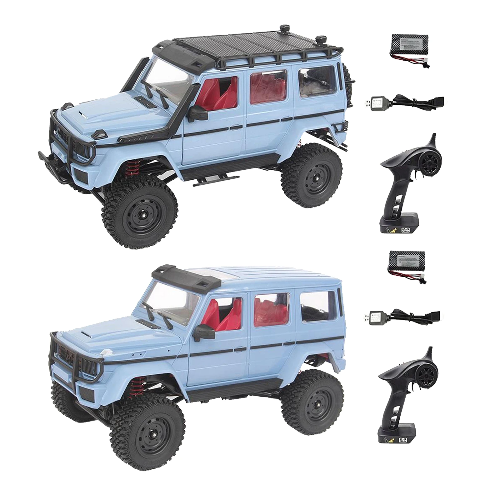 

1/12 Electric 4WD Rc Truck Rock Crawler, Remote Control Car Toys, 2.4Ghz Hobby RC Truck Toys USB Charging