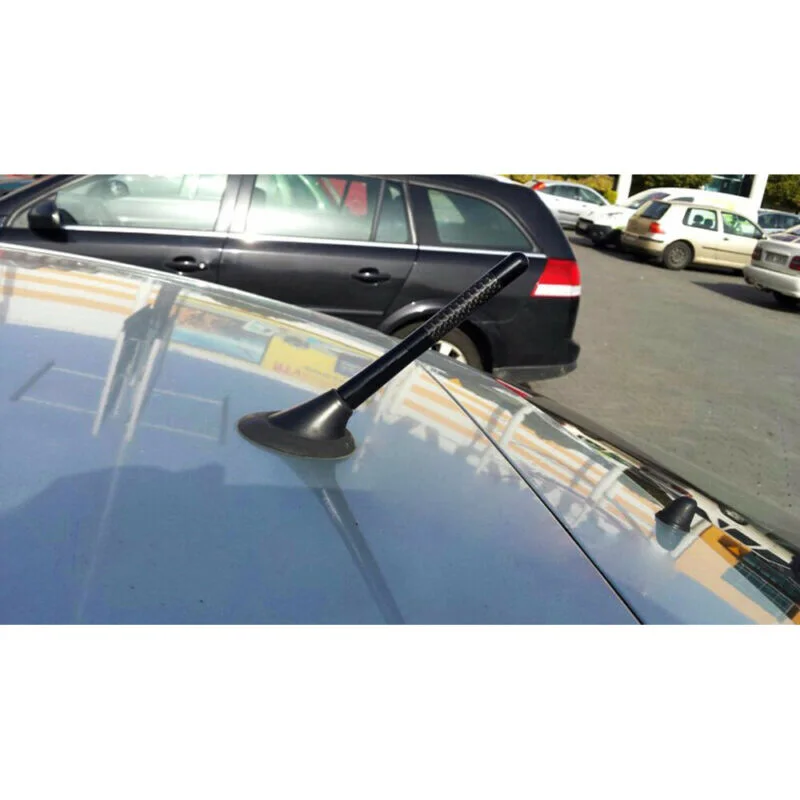 

Stubby Car Antenna Replacement AM/FM Radio For Ford F150 1997-2008 Aluminum Durable