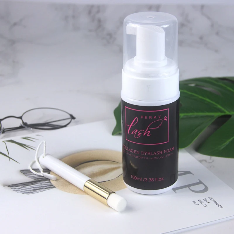 Средство для удлинения ресниц шампунь мягкий макияж чистящий клей пена очистки