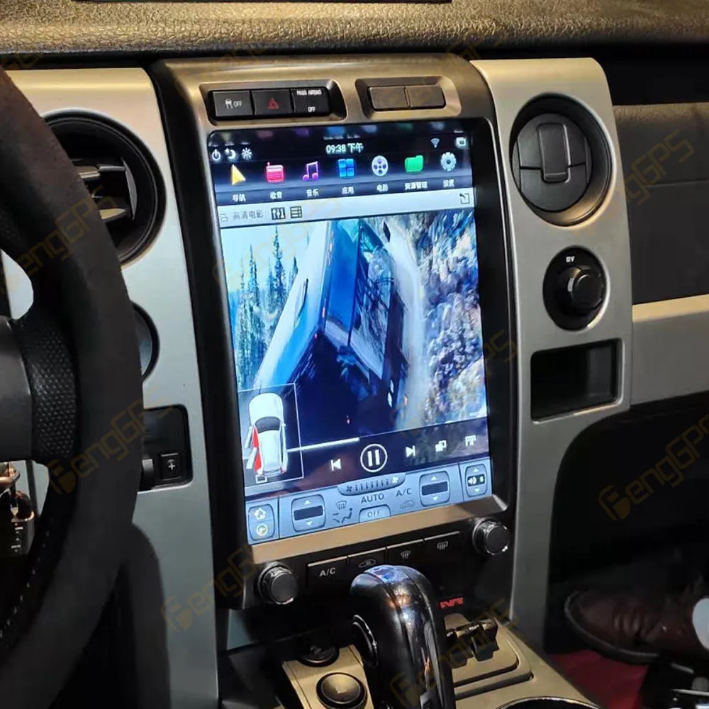 Вертикальный экран в стиле Tesla для Ford Raptor F150 8 1-2009 13 дюймов Android 2014 автомагнитола