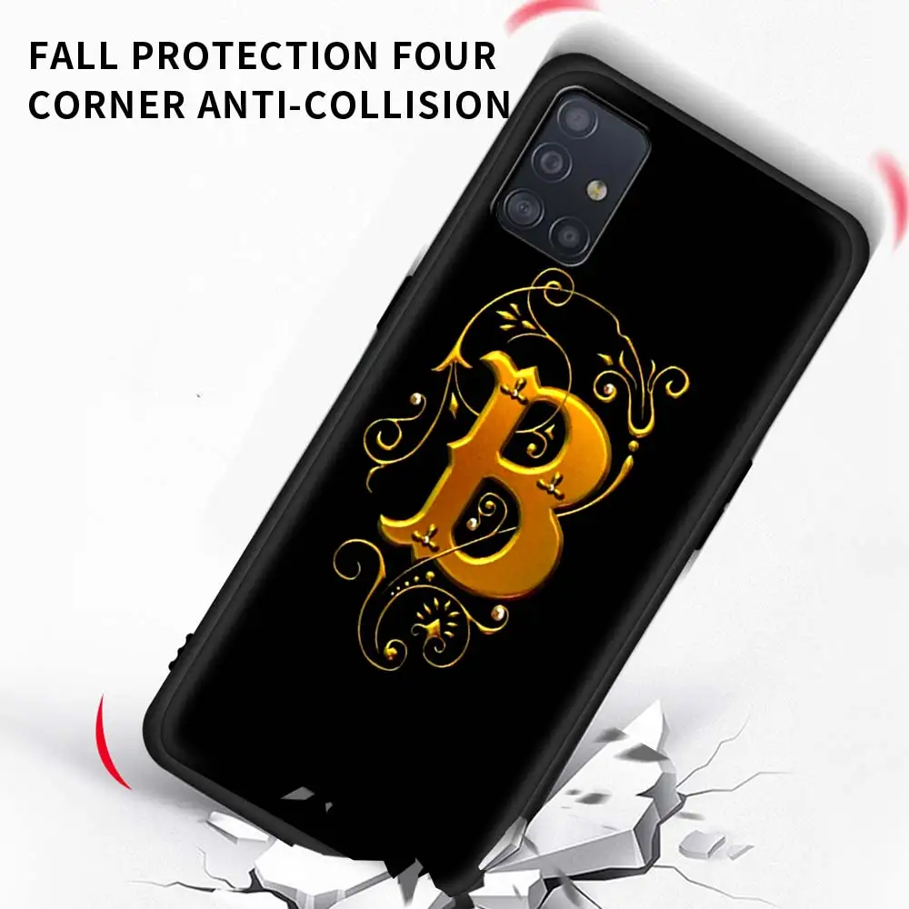 

Creative Letters Phone Case For Samsung Galaxy A51 A71 A21S M31 M31s M30s A31 A41 A11 A01 M51 Soft Matte Coque Back Cover