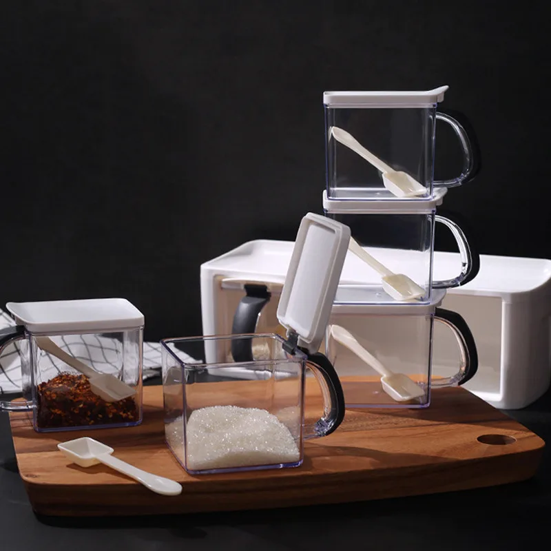 

Storage Jars Food Box Snacks Dry Multigrain Tanks Utensils For Kitchen Transparent Sealed Cans Organizer Container For Loose