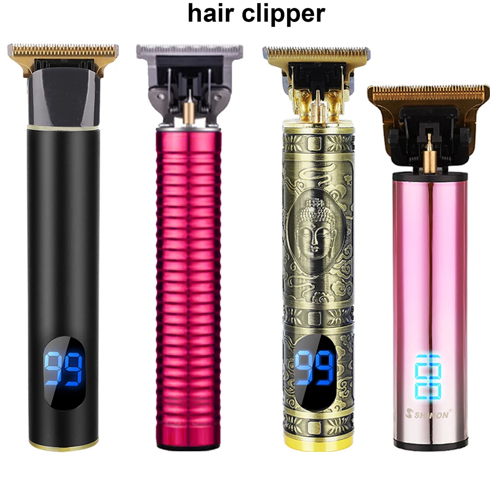 Триммер для волос аккумуляторная машинка стрижки с USB T Outliner Беспроводная Бритва
