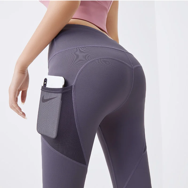 

Compression Gym Pants With Pocket Fitness Yoga Wear High Waist Stretch Fitted Yoga Leggings Sport Women Fitness Yoga Pants