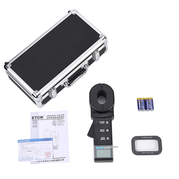 Цифровой зажим ETCR2000 устройство для измерения яркости света защита от молний
