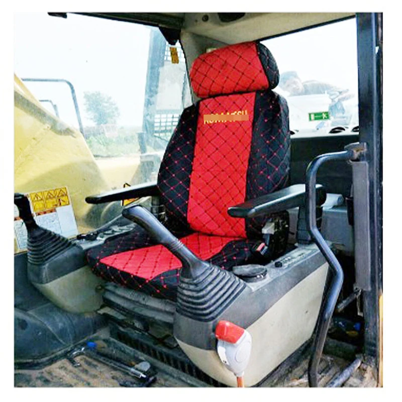 Чехол для сиденья экскаватора KOMATSU PC CATERPILLAR CAT HITACHI ZAX EX SUMITOMO KOBELCO SK SANY SY VOLVO EC HYUNDAI DOOSAN