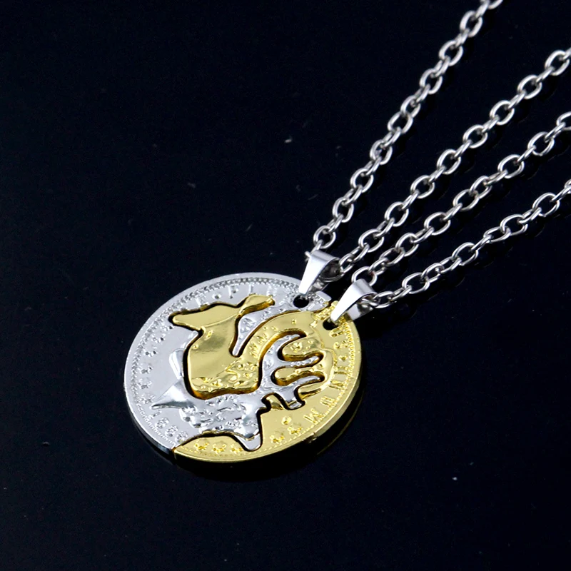 Парные ювелирные изделия Модные Винтажные Длинные ожерелья и подвески в