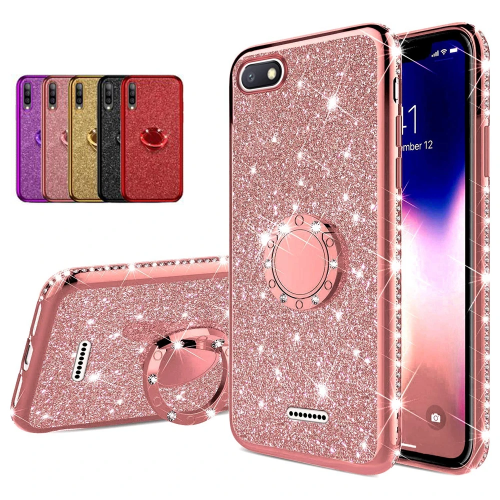 Чехол для samsung galaxy A90 A80 A70 A60 A50 A40 A30 A20S A10S блестящий чехол с покрытием A9 A8 A7 A6 A5