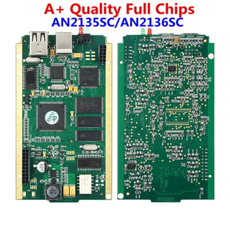 Full Chip AN2131SC Для Renault Can Clip V178 диагностический интерфейс золотой полный чип Can Clip V188 AN2131QC AN2135SC Can Clip ремонт автомобиля сканер инструмент - Цвет: Full Chip AN2131SC