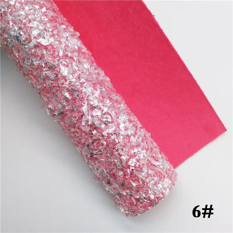 6 Glitterwishcome 21X29 см A4 размер винил для бантов Tissel блестящая ткань, пастельный цвет блестящий кожаный лист для бантов, GM547A - Цвет: 6