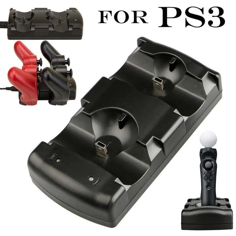 Подходит для Playstation 3 зарядное устройство с ручкой Мини светодиодный контроллер