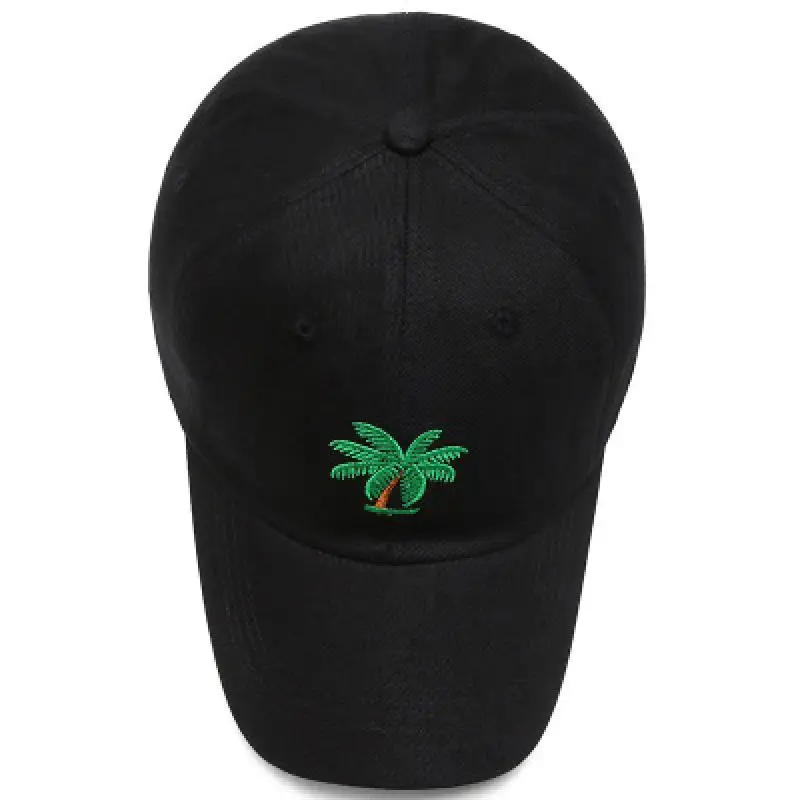 Высококачественная бейсболка с вышивкой кокосового дерева сезон весна осень