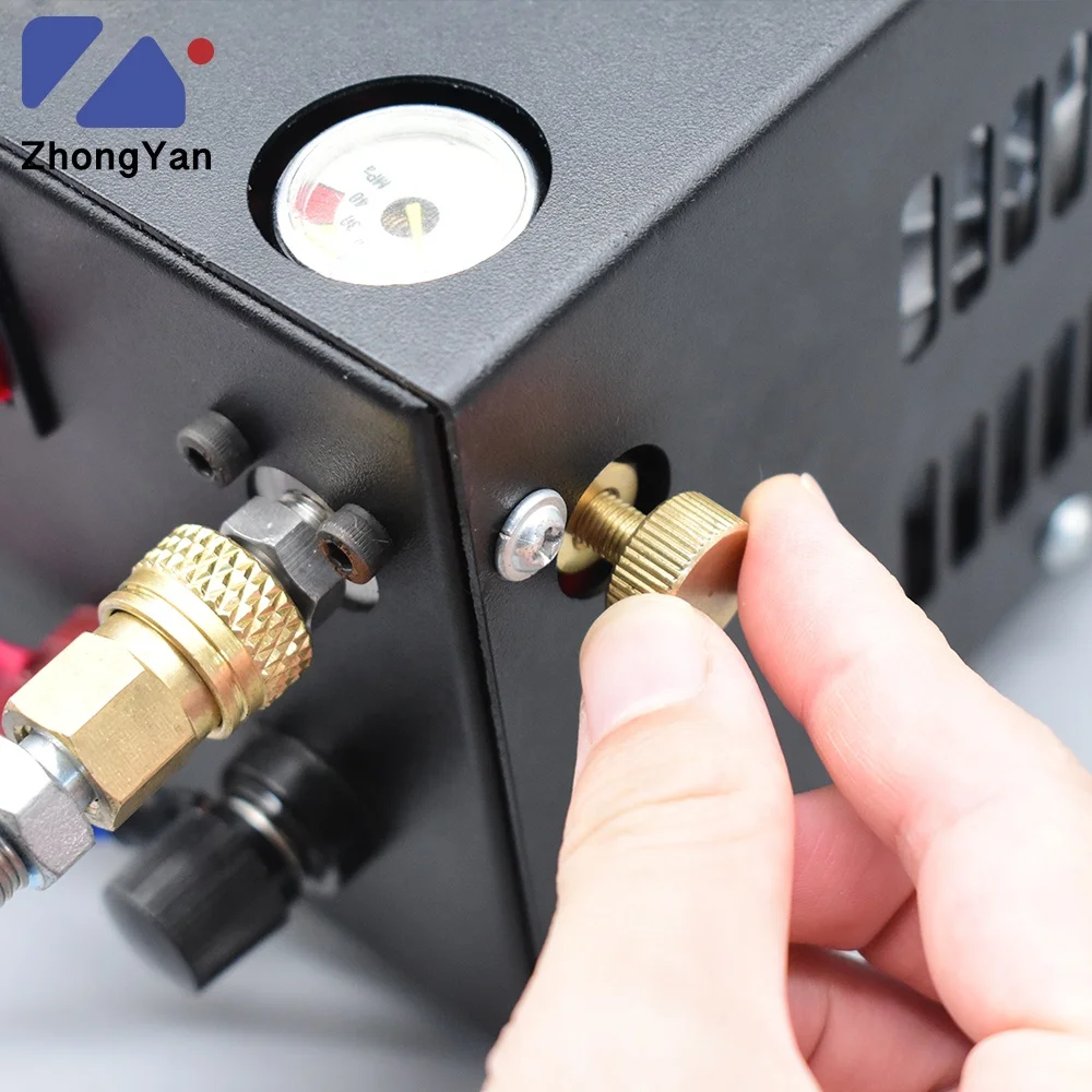 Компрессор пневматический pcp 4500 psi 300 бар 12 В 220 портативный воздушный насос для