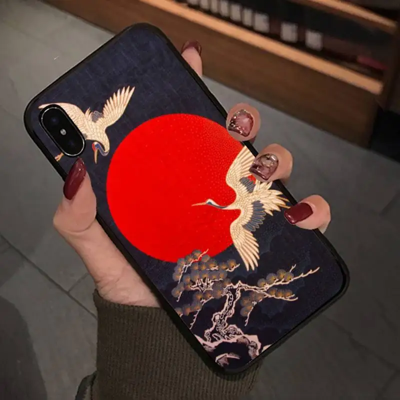 Роскошный чехол Maiya Wave Of Japanese для Iphone 5s Se 6 6s 7 8 Plus X Xs Max Xr 11 Pro аксессуары телефона |