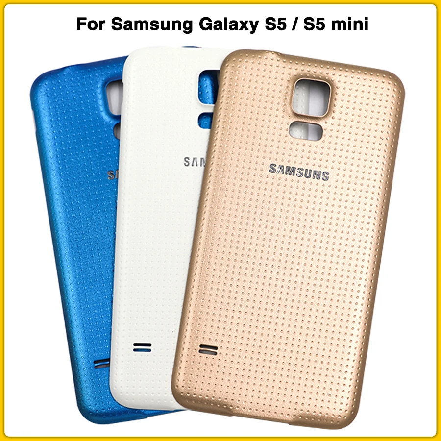 Новый S5 задний корпус чехол для Samsung Galaxy G900F G900H G900I i9600 mini G800 крышка батареи задняя