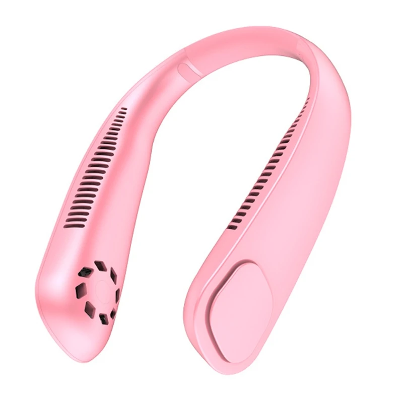 

Wearable Fan Rechargeable Headphone Design USB Neck Silent Fan 9000mAh Bendable Cooler for Outdoor Indoor Wholesalse