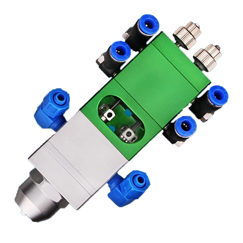 

MY-2000 Glue Dispenser Equipment Accurate Automatic Glue Dispensing Machine AB Glue Filling Machine With 2pcs 3L Pressure Tanks