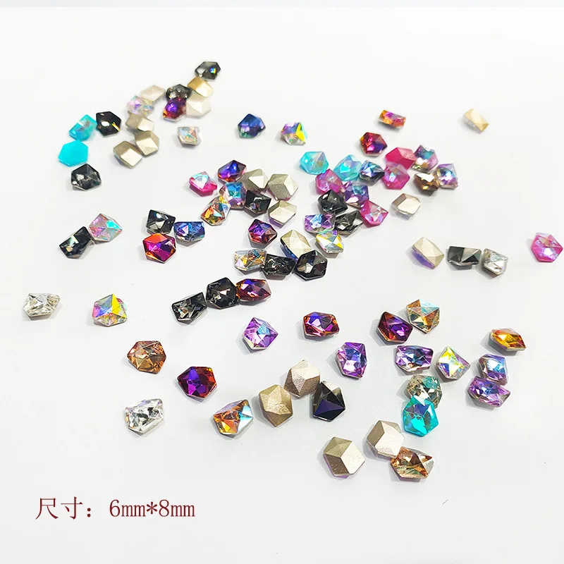 20 шт./компл. lrрегулярные многогранные кристаллы для ногтей алмазный камень матовое стекло стразы для дизайна ногтей декоративные квадратные формы глаз 20 шт./компл. lrрегулярные многогранные кристаллы для ногтей алмазный камень матовое стекло стразы для дизайна ногтей декоративные квадратные формы глаз