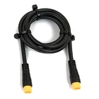 Удлинительный кабель для электрического велосипеда, 3 контакта, штекер-штекер, водонепроницаемый кабель, Удлинительный кабель для электровелосипеда, соединитель