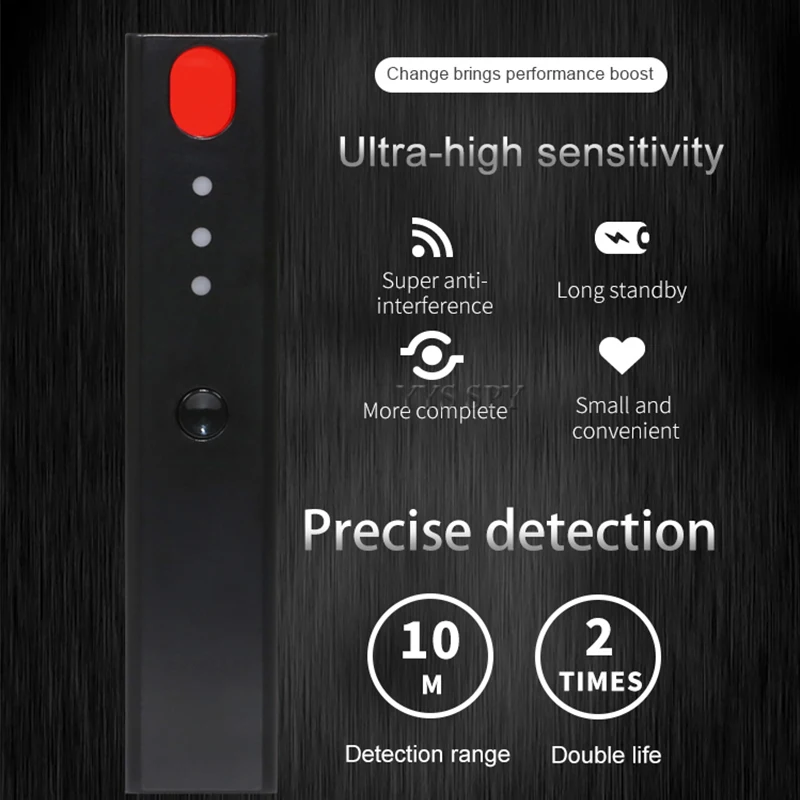 mini anti spy hidden camera detector pen led infrared scanning rf signal detection wireless bug micro cam gsm gps tracker finder free global shipping