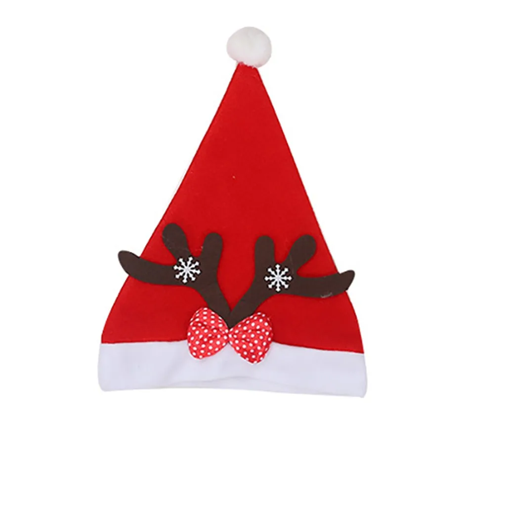 Рождественская шапка Санта Клауса снеговик Медведь Олень Снежная звезда