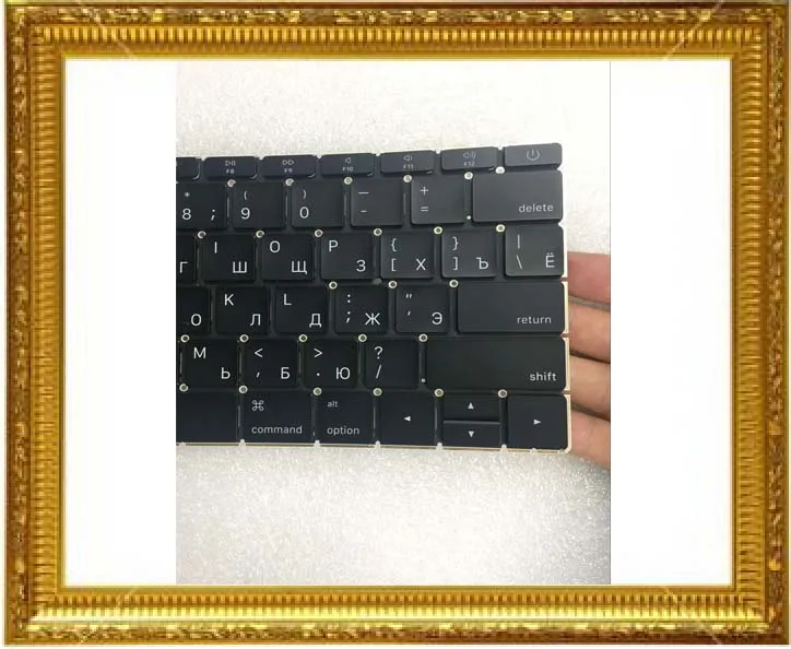 Ноутбук A1534 Клавиатура RU Стандартный для Macbook A1534 русская клавиатура с Маленькая клавиша Enter ключи год