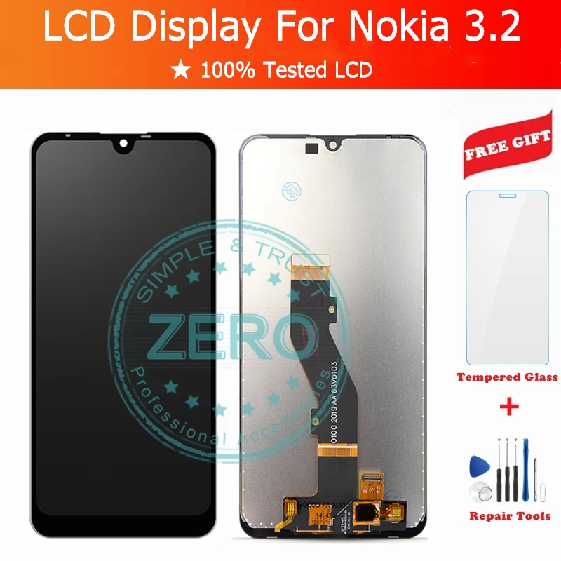 Оригинальный экран для Nokia 3 2 ЖК дисплей Сенсорная панель дигитайзер NOKIA3.2 TA 1156 1159