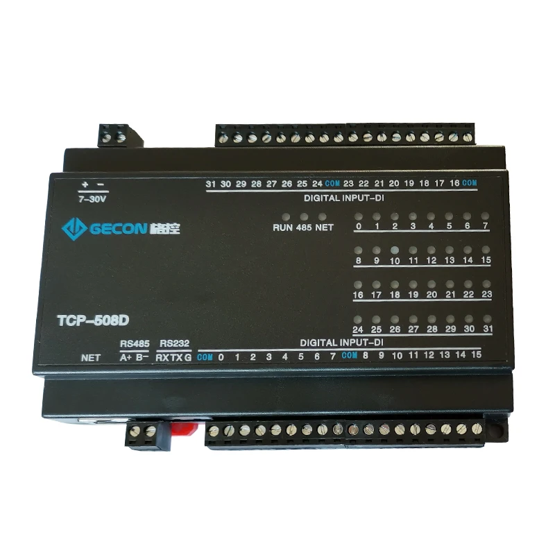 

Ethernet Module 32-way DI Industrial Acquisition and Control Module ModbusRTU TCP UDP Protocol IO Unit
