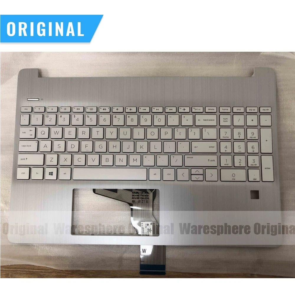 Новый оригинальный верхний чехол для Hp 15-DY с подсветкой SP Испания США клавиатура