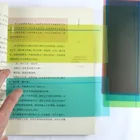 168 штук Большой Размеры руководство чтения полосы освещения Цветной накладки яркая закладка для чтения отслеживания линейки для Dyslexics