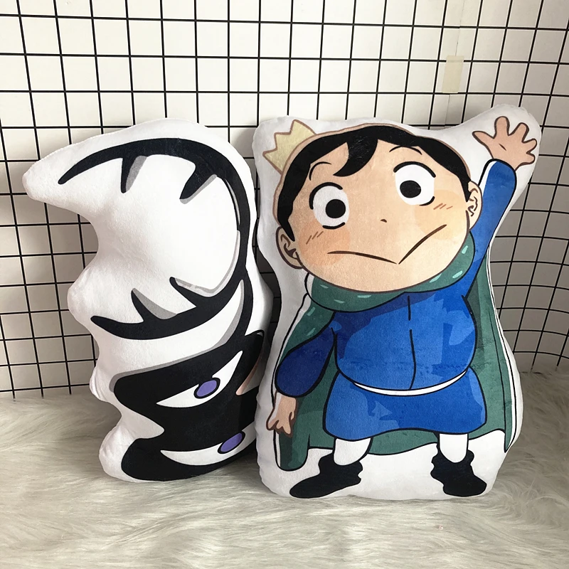 

10/40cm Ranking of Kings Pillow Japanese Cartoon Anime Double-sided Printing Cushion Bojji Kage Plush Toy Hug Plushies Home Deco