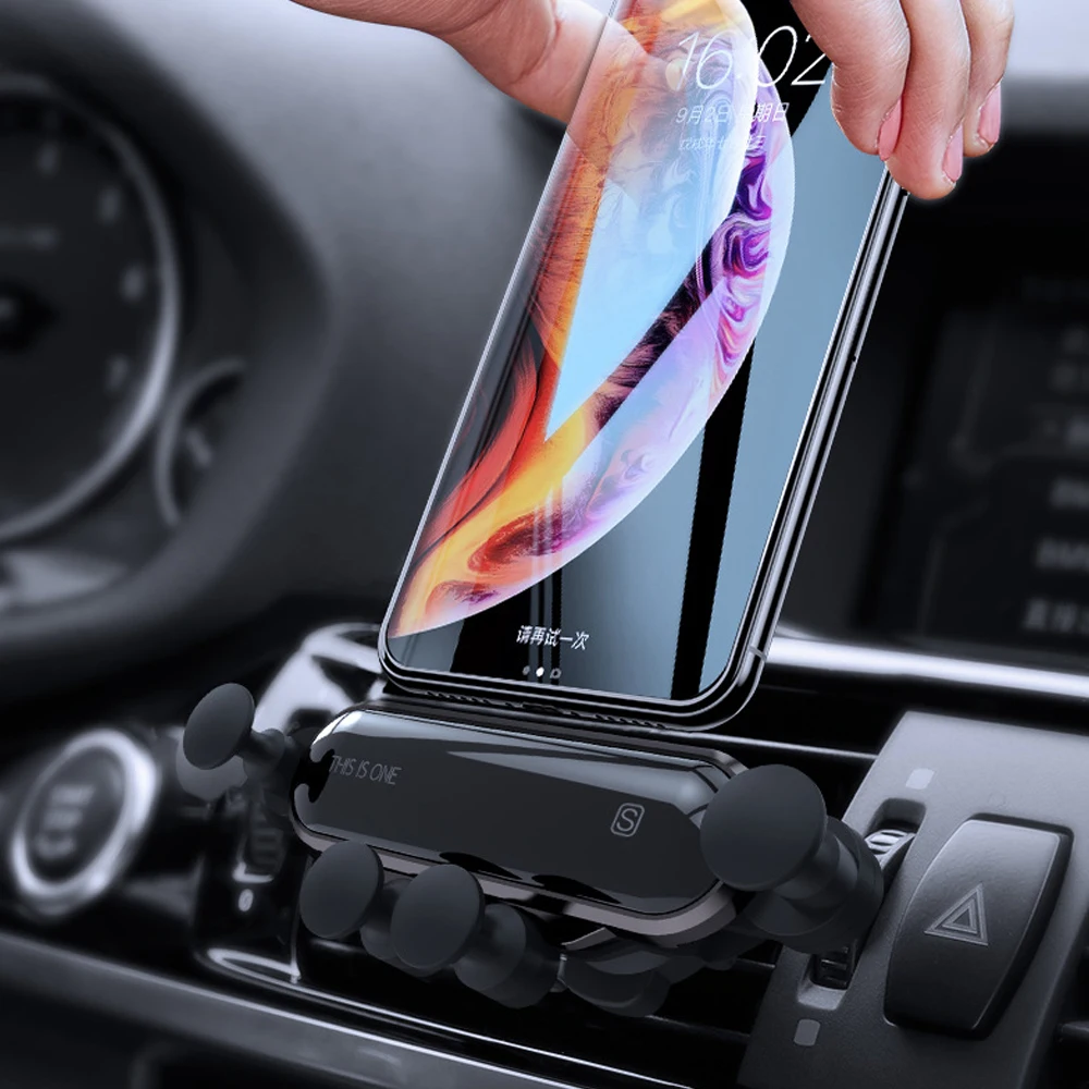 Автомобильный держатель для телефона Gravity BMW F30 F32 F34 F36 F80 F83 крепление на