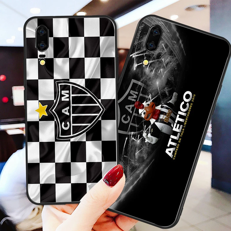Чехол для телефона FC Atletico Mineiro Huawei P8 P10 P20 P30 Pro черный мягкий ТПУ чехол Honor 10 8 20 V10 Y5 Y6
