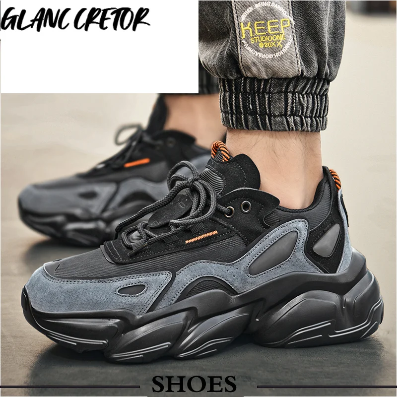 

Кроссовки унисекс высокой эластичности, дышащие весенние кроссовки на массивной подошве