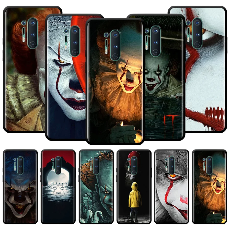 

Horror IT Movie The Clown Luxury Phone Case For Oneplus Nord N100 N200 N10 7 8 9 7T 8T 9R 9RT CE 2 Z Pro 5G Luxury Silicon Cover