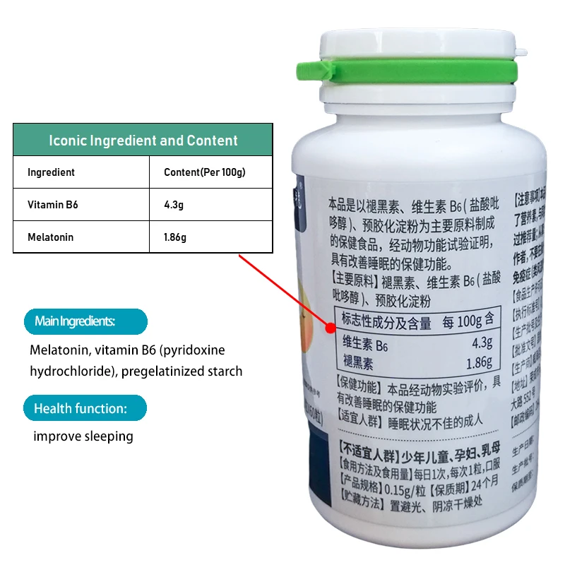 Таблетки для сна витамин мелатонин б6 в капсулах 15 мг помогают улучшить сон
