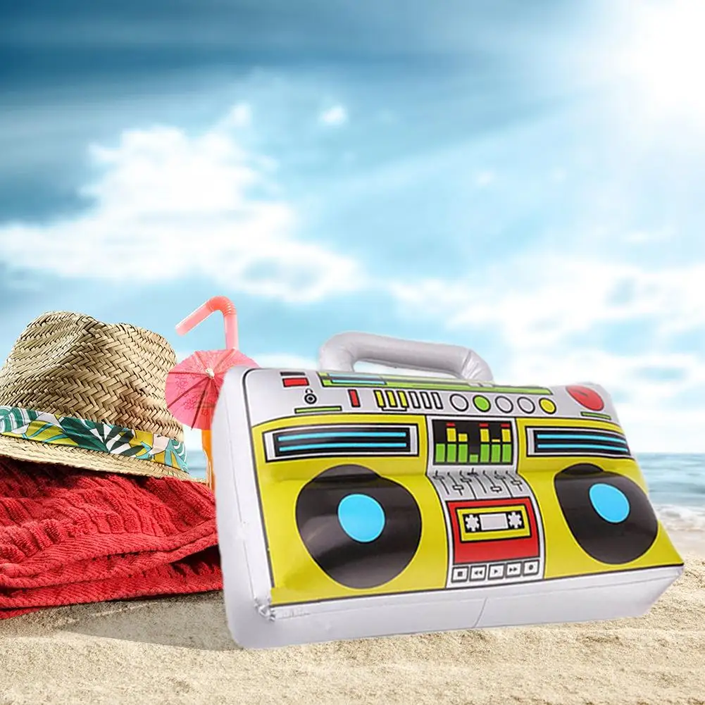 

Random Color Plastic Musical Instrument Inflatable Saxophone Radio Toys Birthday Party Decor for Children Musical Game Toys