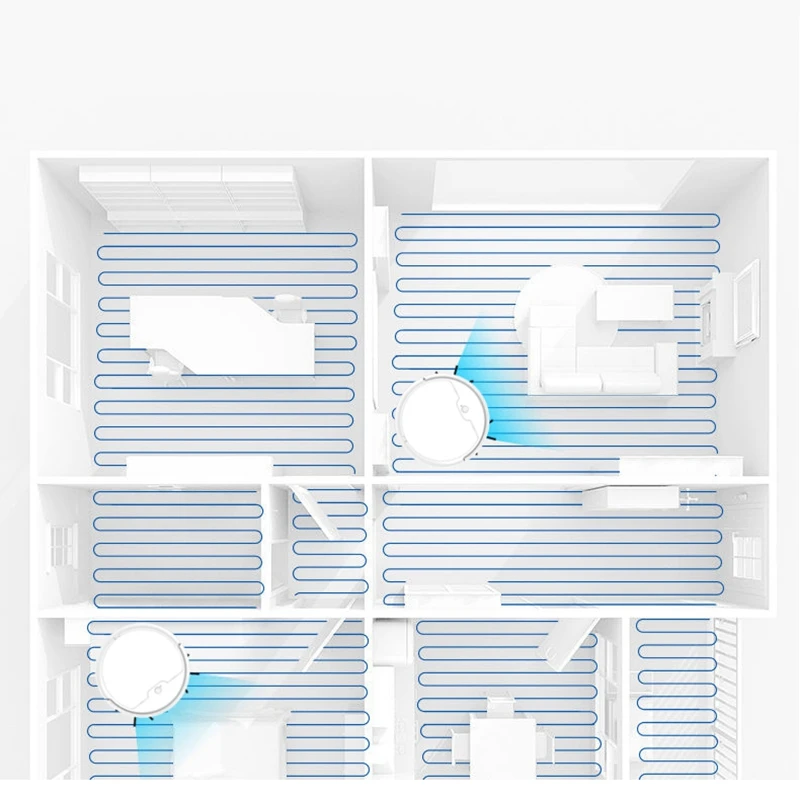 

1600PA Smart Robot Vacuum Cleaner,3-In-1 USB Rechargeable Smart ing Robot Strong Suction Cleaner for Home