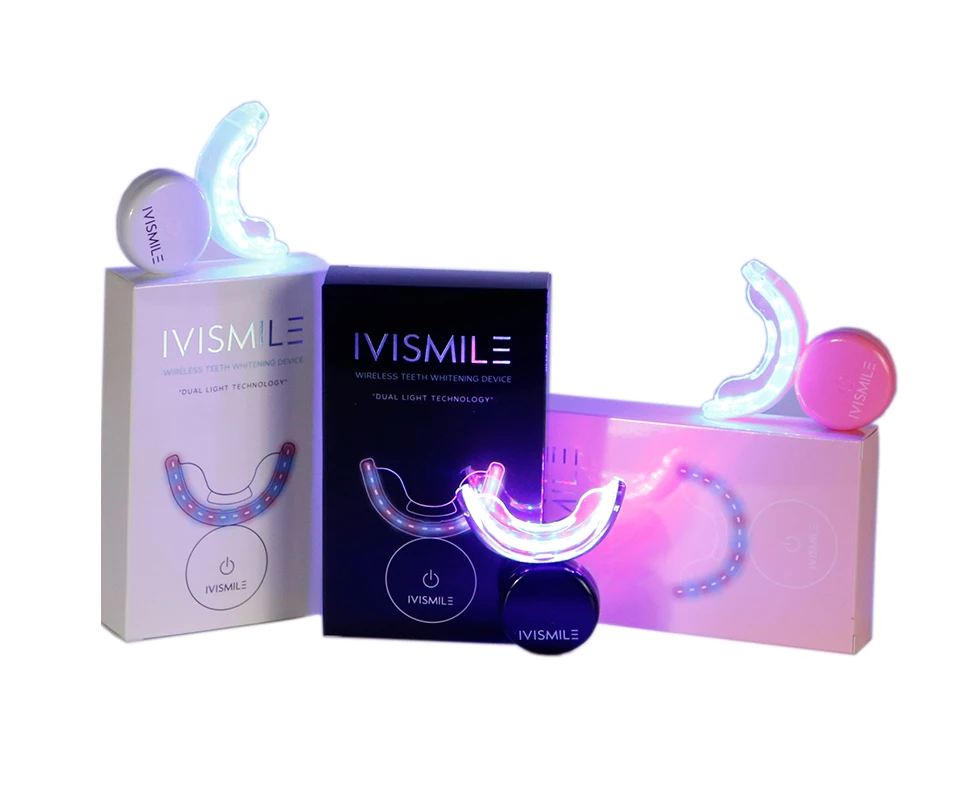 Отбеливание зубов IVISMILE со светодиодной подсветкой отбеливатель для домашнего