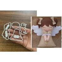 1pc angel girl metal cutting dies stencil scrapbooking photo album card paper embossing craft diy