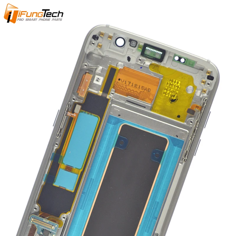 ЖК-дисплей Amoled для SAMSUNG Galaxy S7 edge G935 G935F сенсорный экран с дигитайзером в сборе