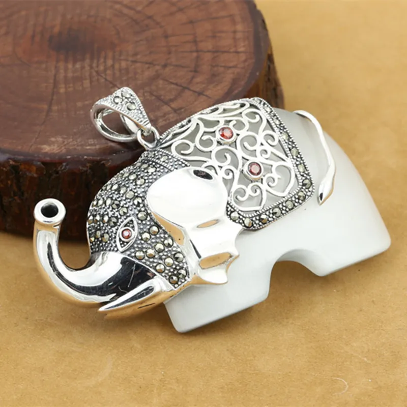 Ювелирные изделия из стерлингового серебра 925 пробы в ретро-стиле подвеска виде